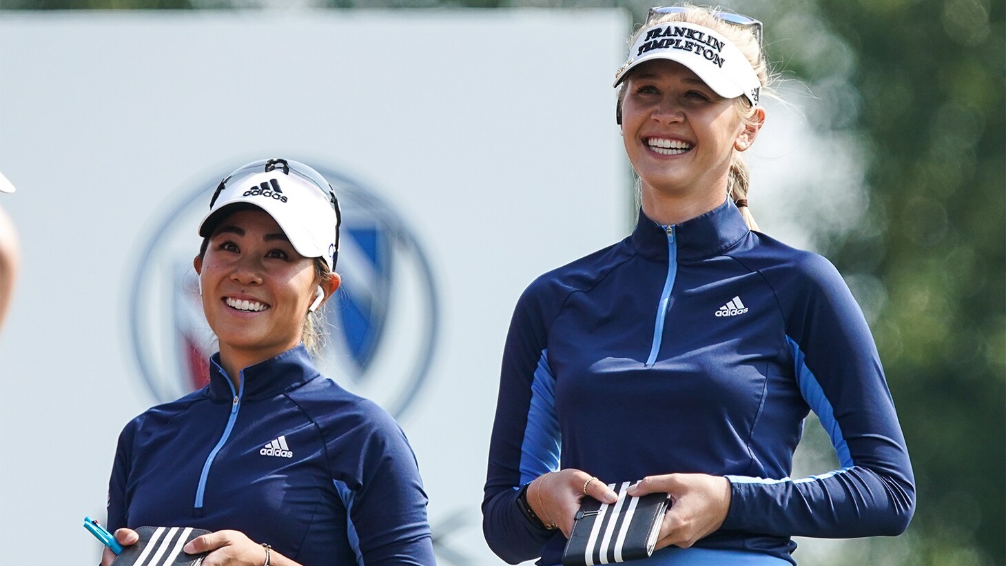 Danielle Kang (Pro V1x) [left] and Jessica Korda...