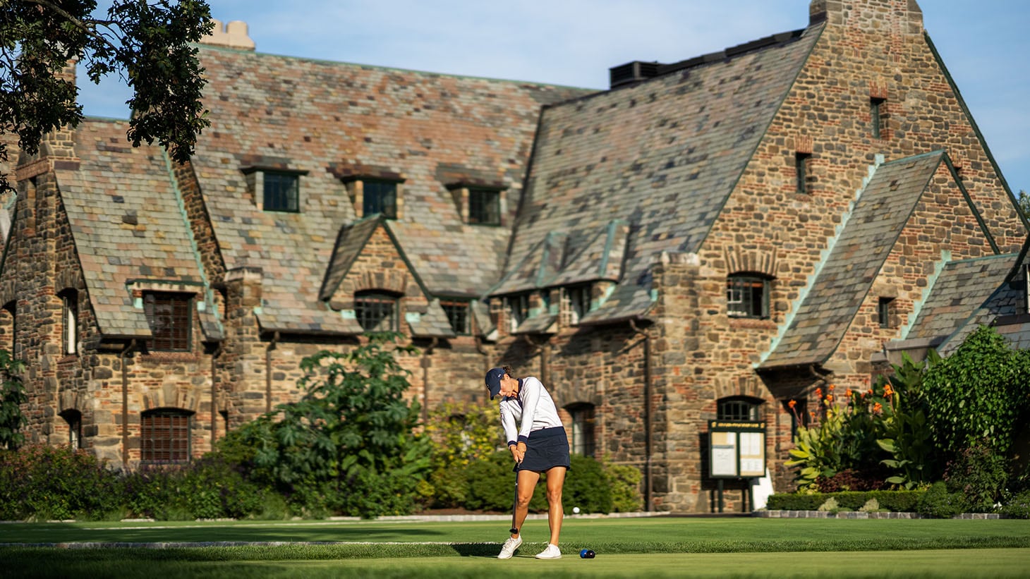 Ally stripes a tee shot. Here's what she had...