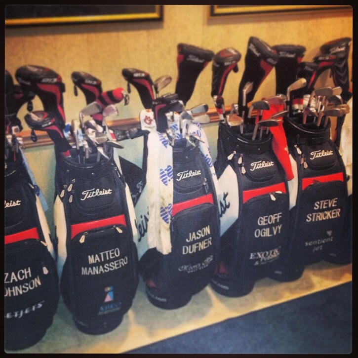 Back in the locker room, we've got a nice...