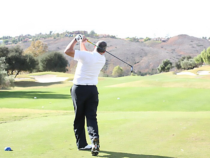 Guy M. is the picture of balance on this drive on...