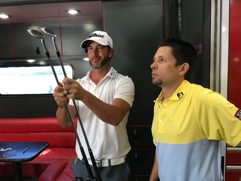 Titleist Brand Ambassador Scott Piercy and Vokey...