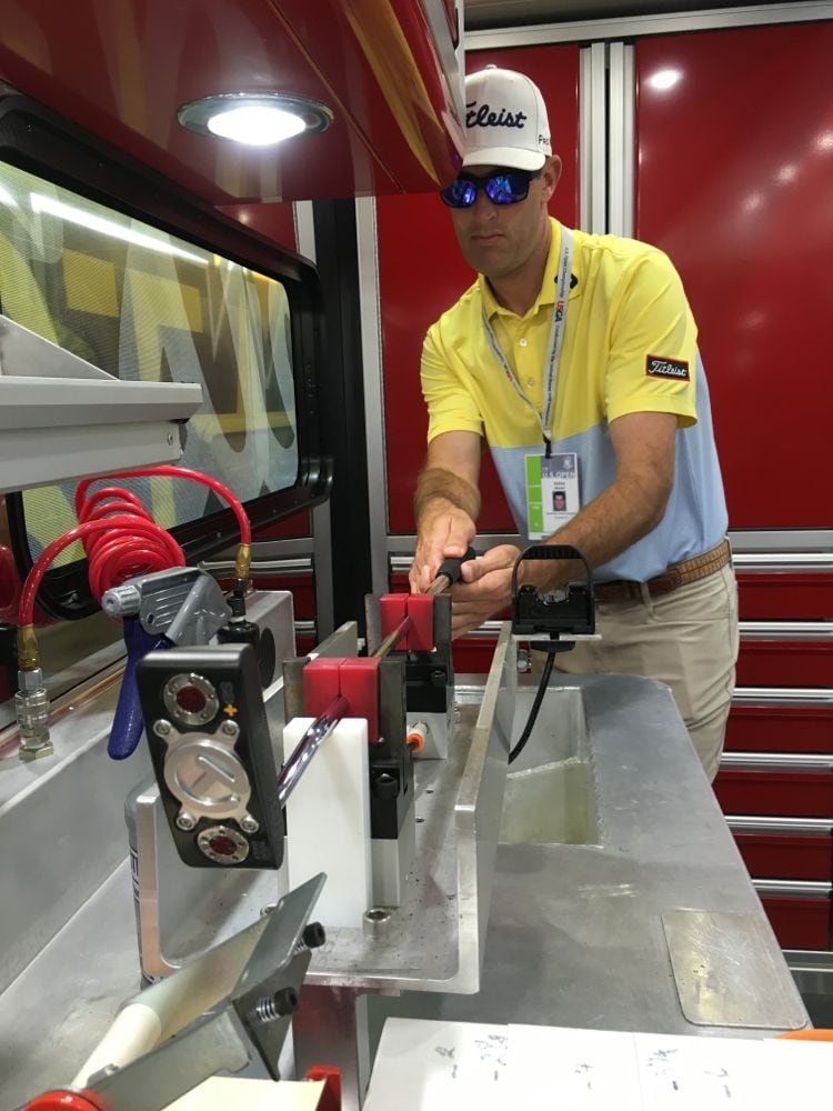 Meanwhile, Scotty Cameron Putter Tour Rep Kelley...