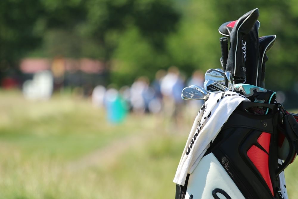 Na's trusty Titleist setup.