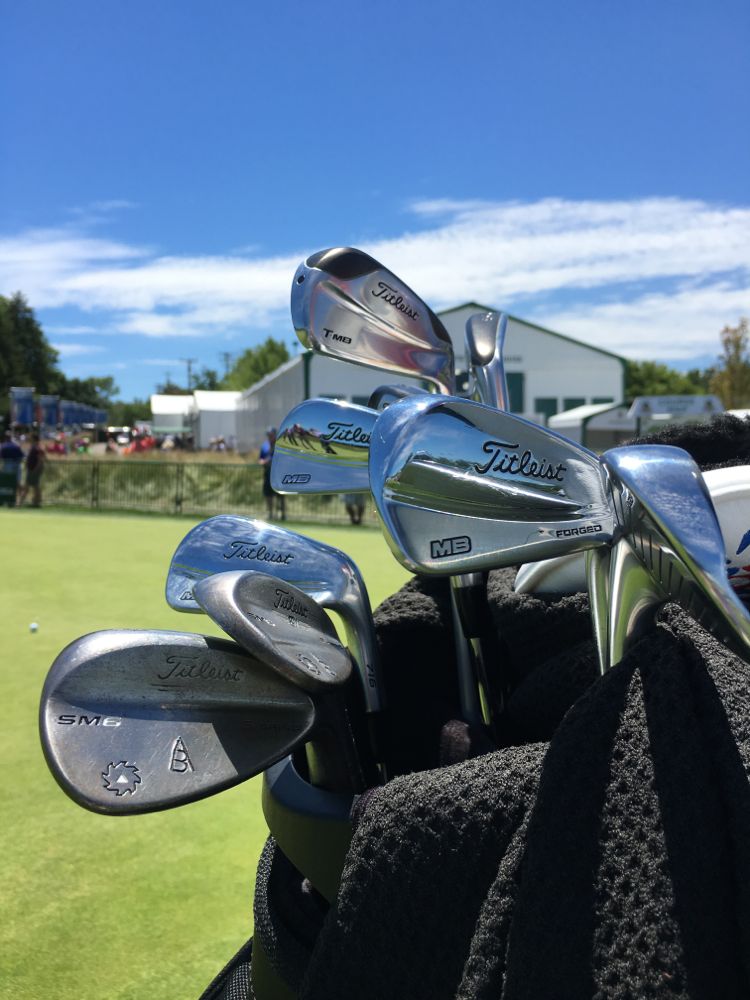 ... An's setup: 915D4 (9.5º) driver, 915F...