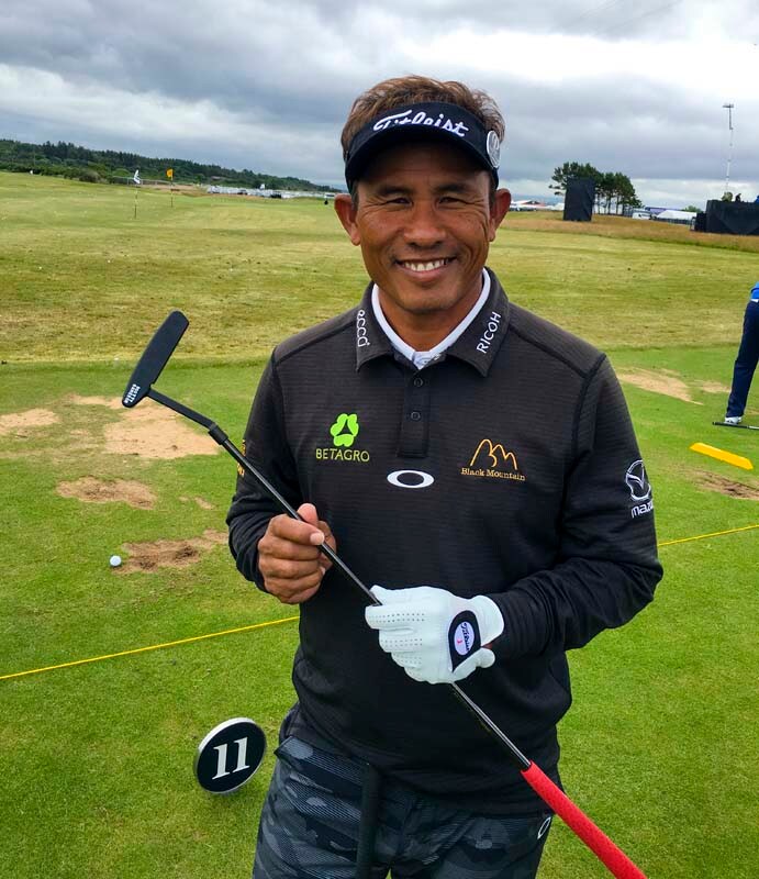 Thongchai Jaidee and his Scotty Cameron putter