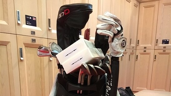 We catch a sneak peek of Titleist Brand Ambassador...