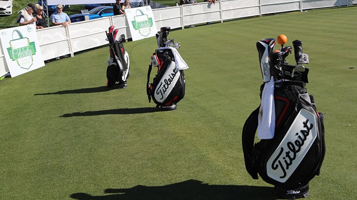 Titleist is well-represented this week, with 91...