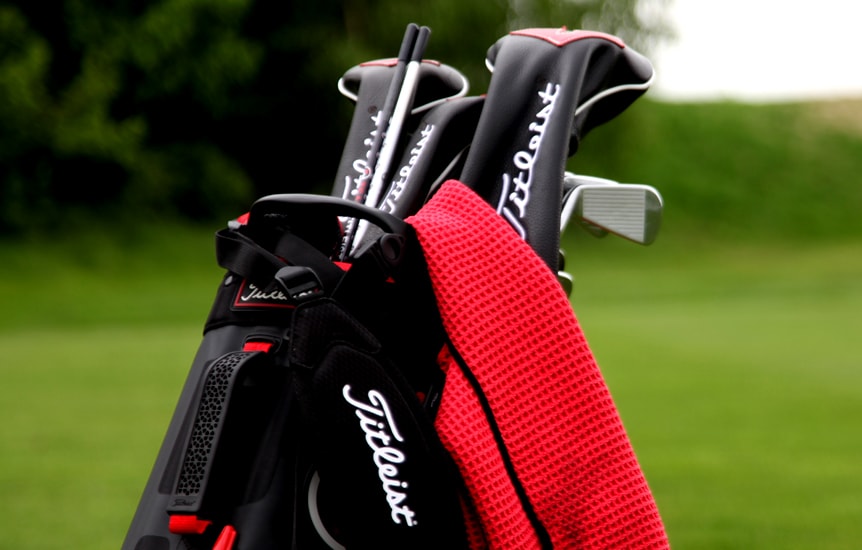 Simon Smith's bag set up...