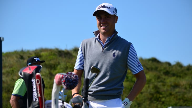 Justin Thomas can't wait for the week to...