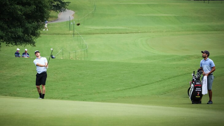 Titleist Brand Ambassador Morgan Hoffmann...
